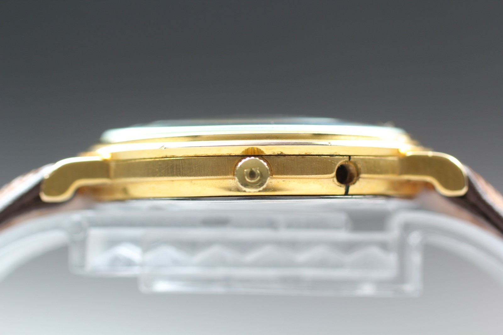 Vintage [N Mint] Omega Constellation Cal.1333 Chronometer Gold Men Qz Watch #119