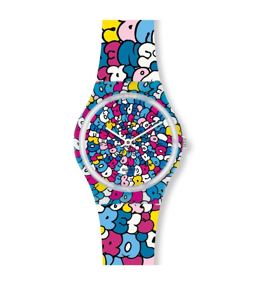 NEW & GENUINE Swatch LOVE SONG Kid Robot Exclusive Collaboration (GE232)