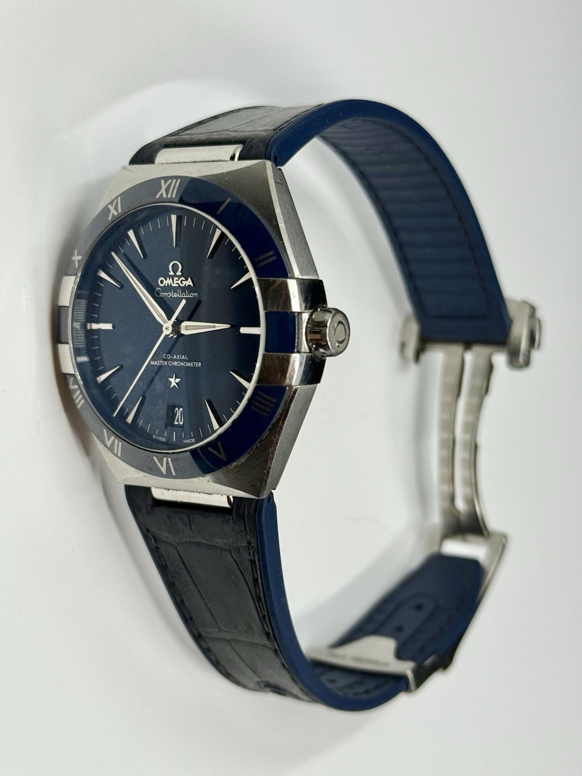 Omega Constellation Automatic Chronometer Blue Dial Men’s Watch