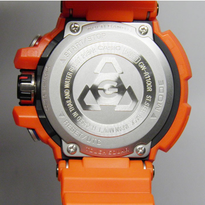 GW A1100R 4AJF SKY COCKPIT Orange CASIO G SHOCK G Shock Used