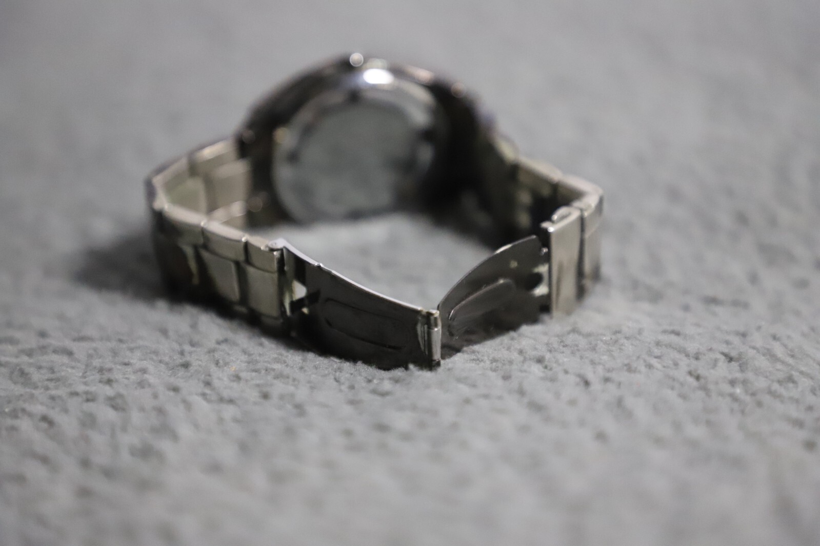 Steve Harvey Quartz Watch Men Gray Tone Japan Movt Celebrity Edition Analog