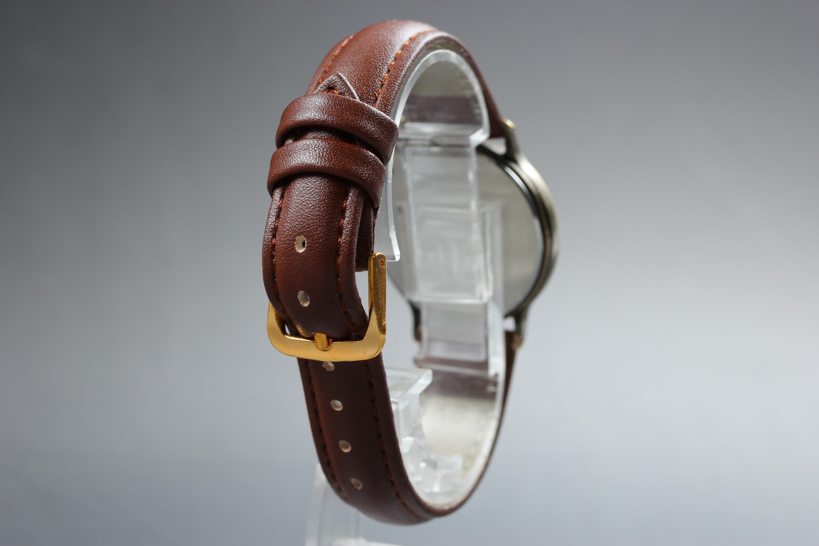 [Near MINT] SEIKO Alba V806-0050 Moon Phase 31mm Quartz Watch From JAPAN