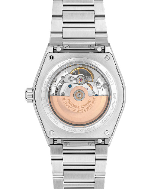 Frederique Constant Men’s Highlife Automatic Silver Watch 41 MM FC-310S4NH6B