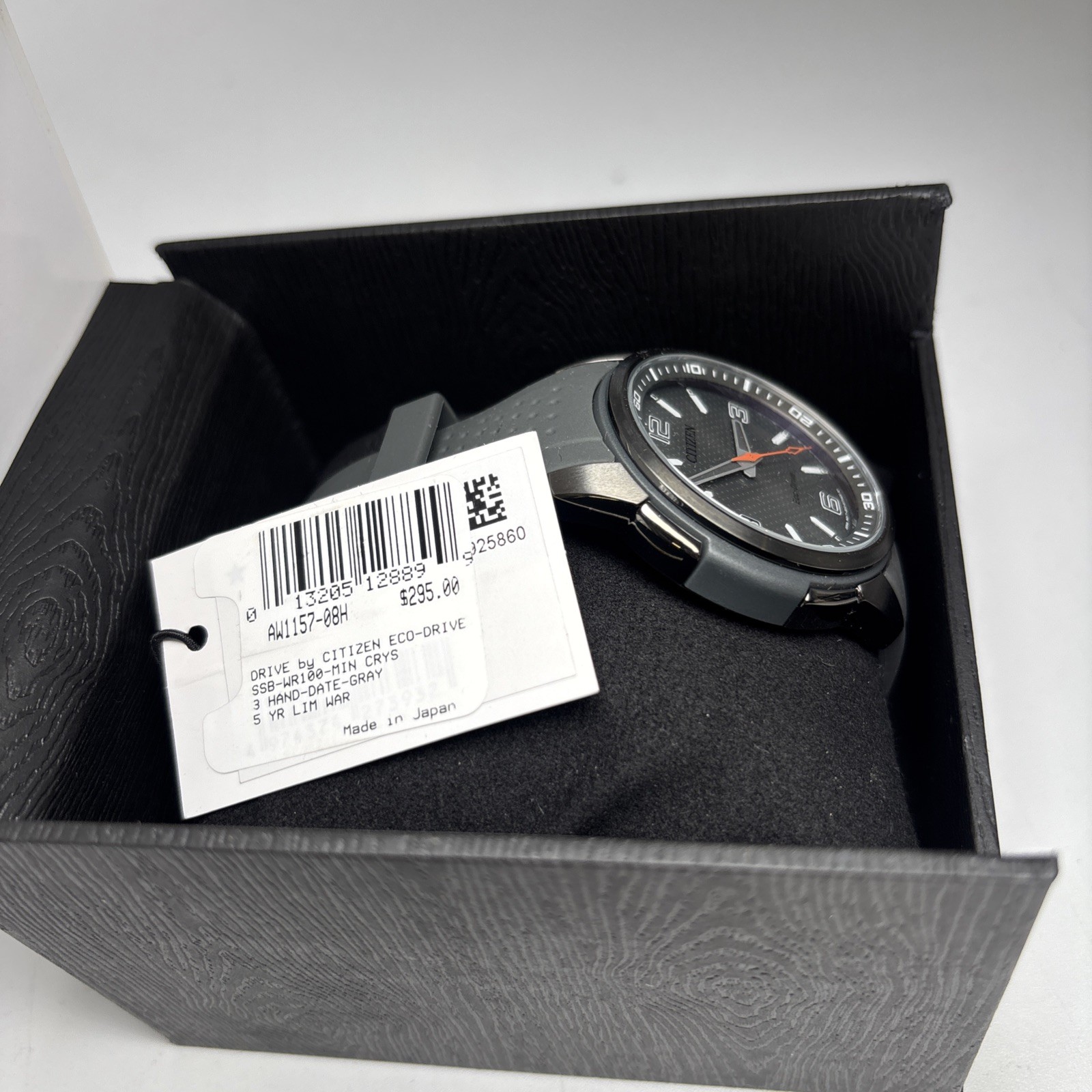 Citizen Sport Casual Weekender Stainless Steel Eco Drive Men’s Watch AW1157-08H