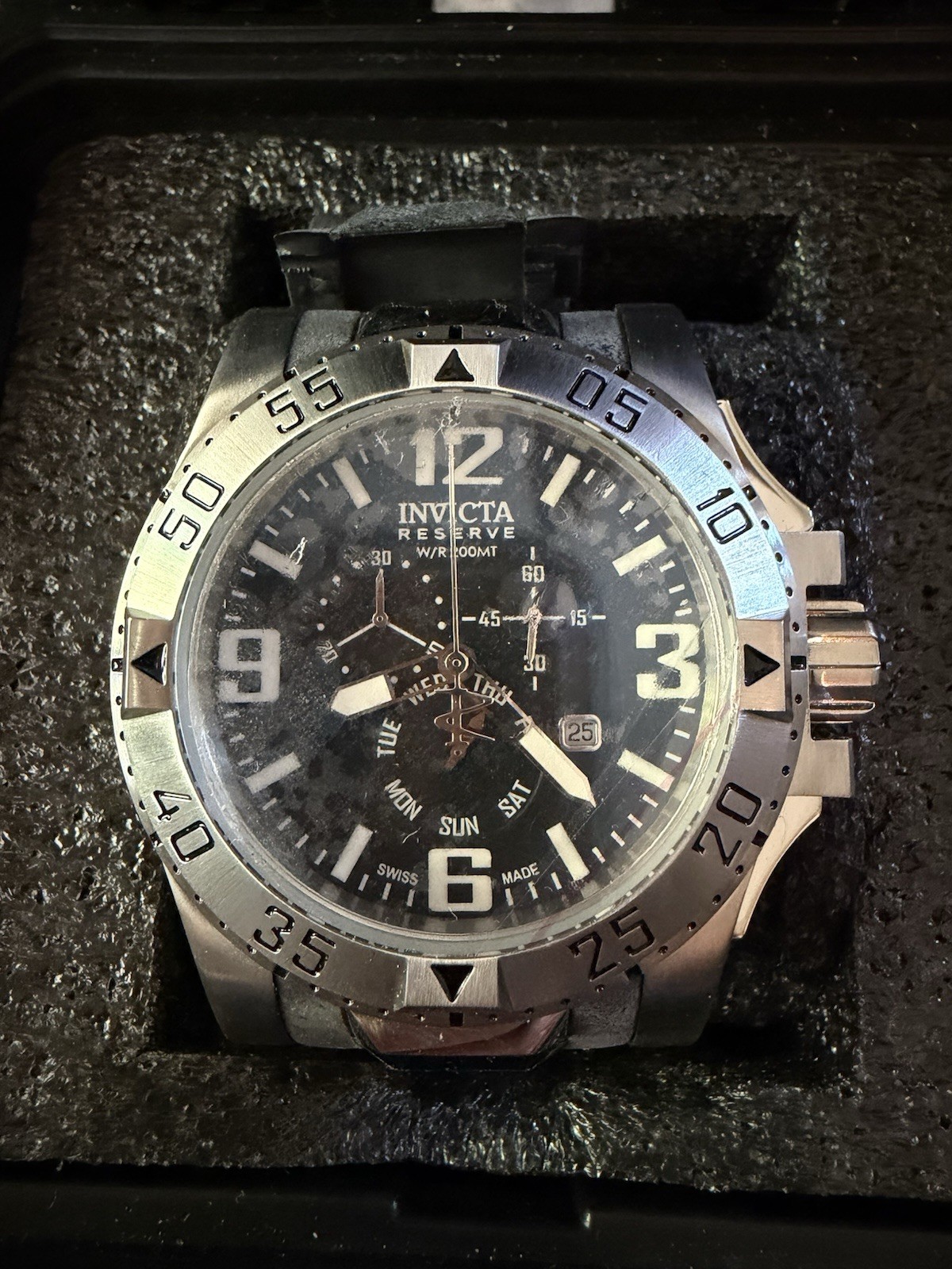 Invicta Excursion Men’s Chronograph Date 200m 50mm ; Never worn