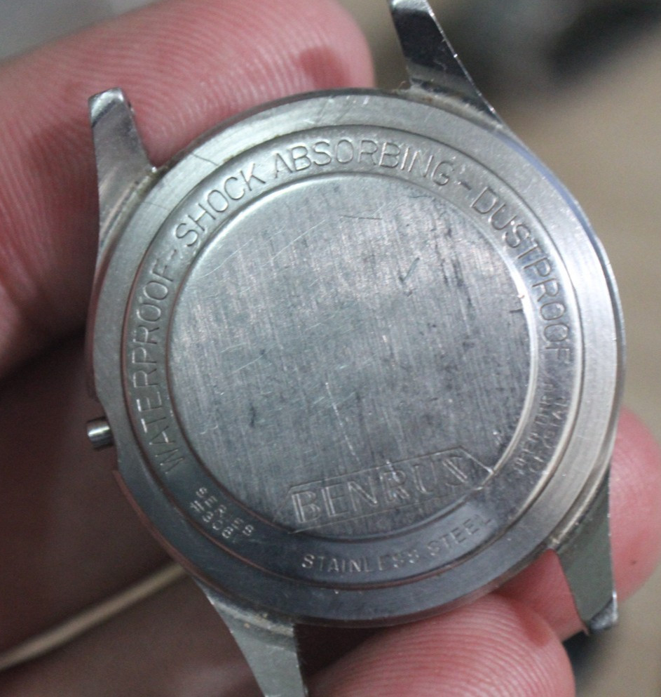 BENRUS Mechanical 17 Jewels Men’s Watch DR 2F1