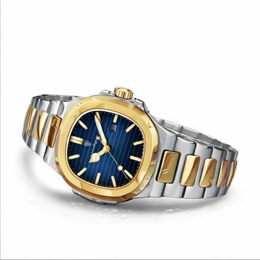 Luxury Square Watch Waterproof Luminous Dat Watch Sta