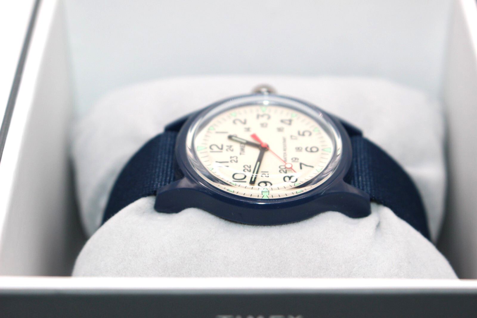 TIMEX Original Camper TW2U84200 36mm Ivory x Navy Resin Polycarbonate Unisex