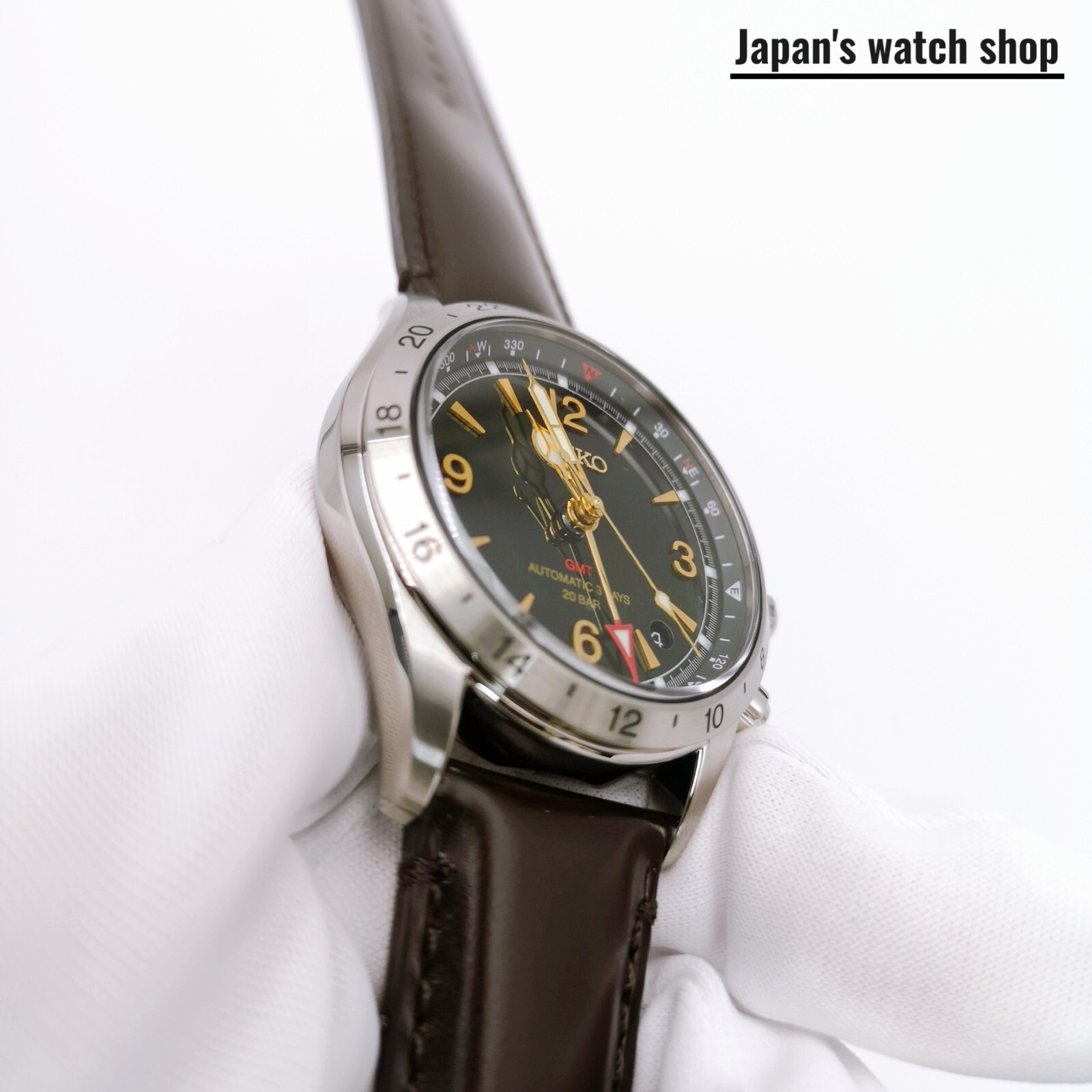 SEIKO PROSPEX Alpinist SBEJ005 Green Mechanical Automatic Men’s Watch New in Box