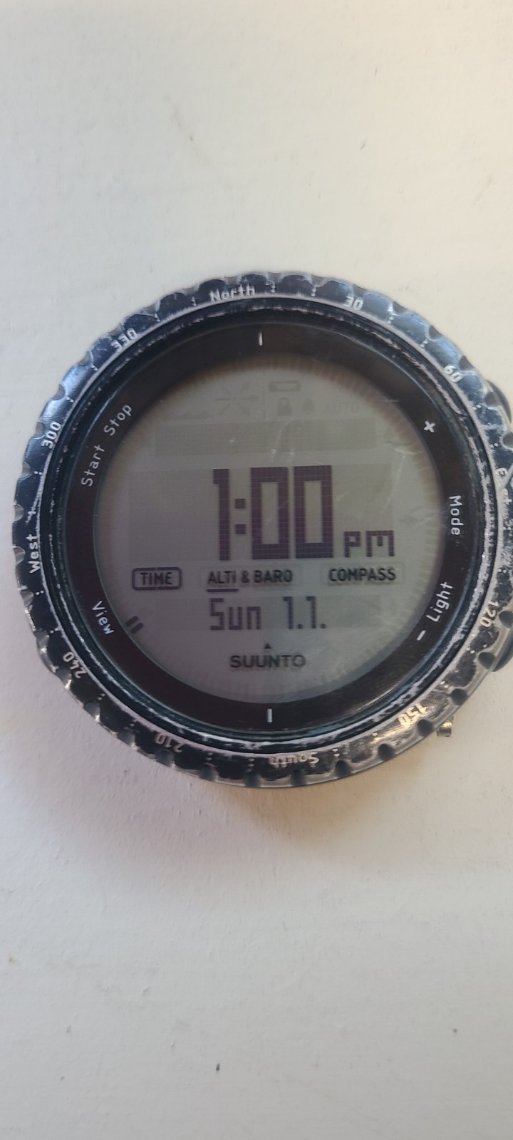 Suunto Core Black ABC Altimeter Barometer Compass Watch