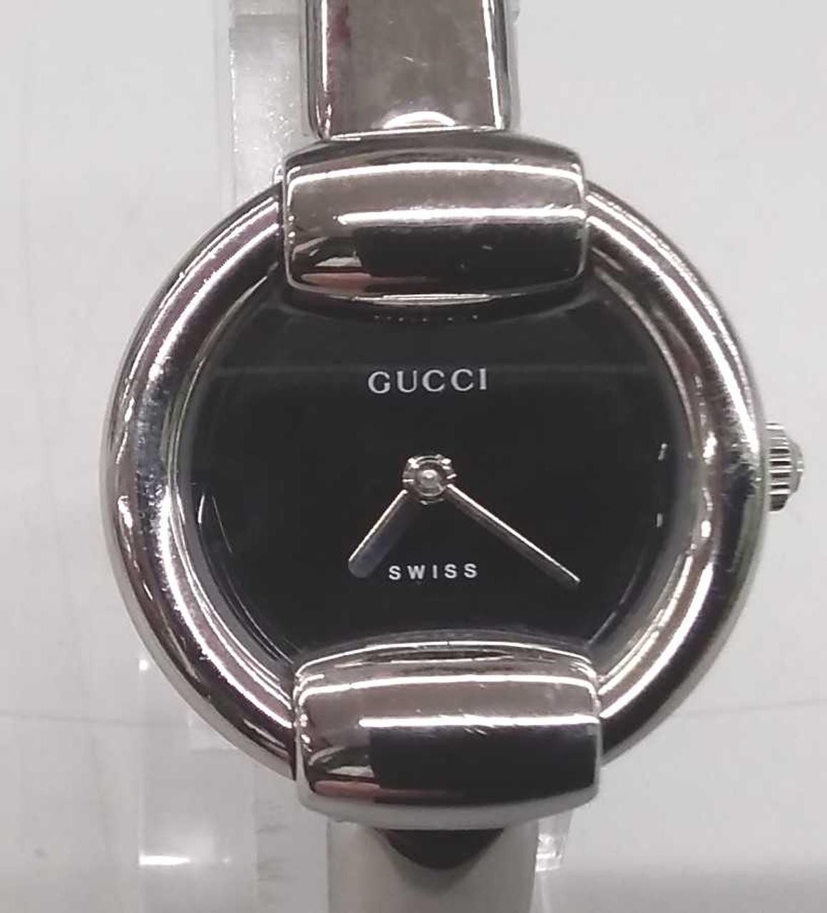 [A3N] Gucci 1400L Vintage G-Logo Bangle Quartz Analog Watch [r9v]