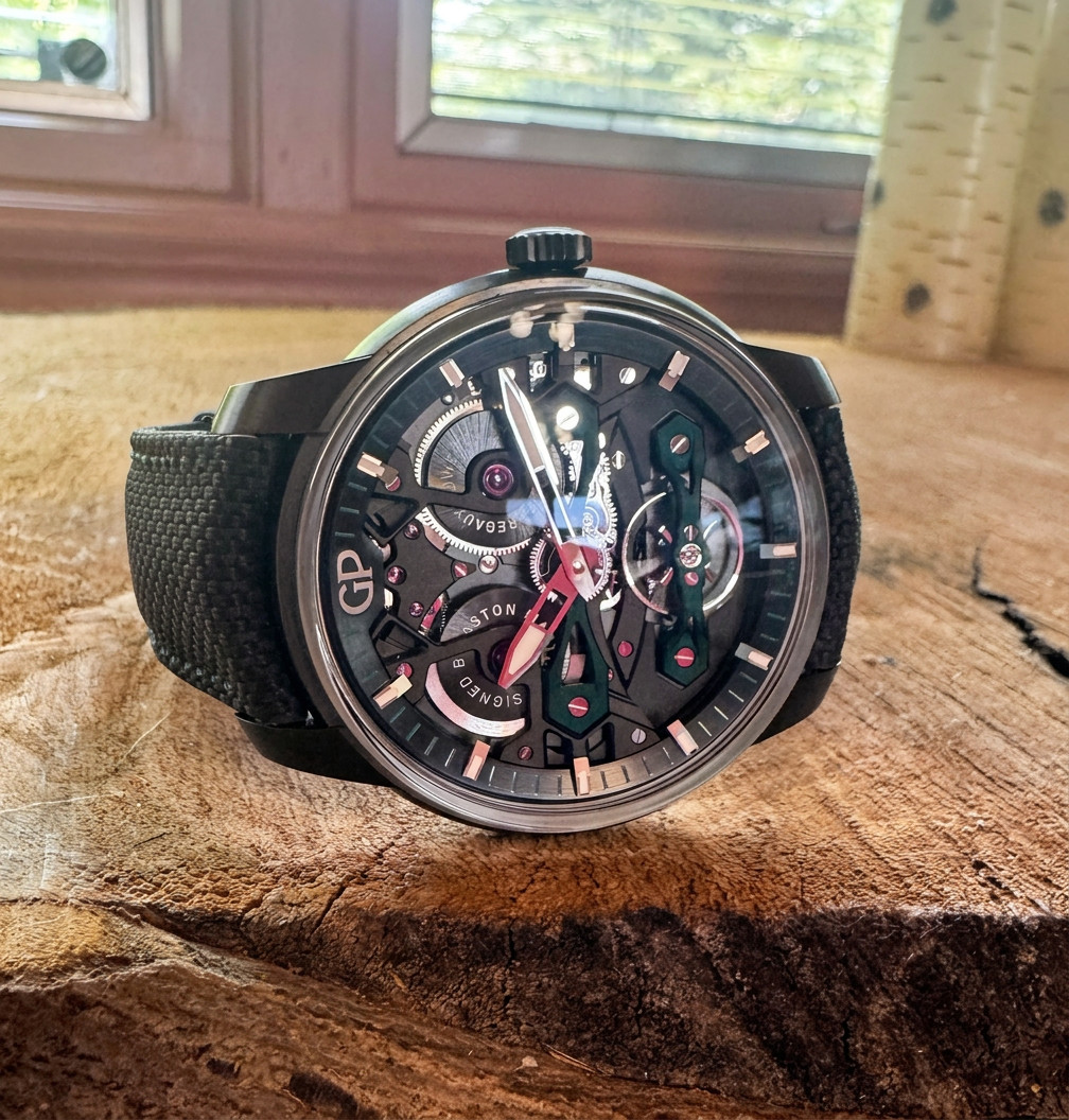 Girard Perregaux Neo Bridges Aston Martin Limited Edition 45mm Skeleton