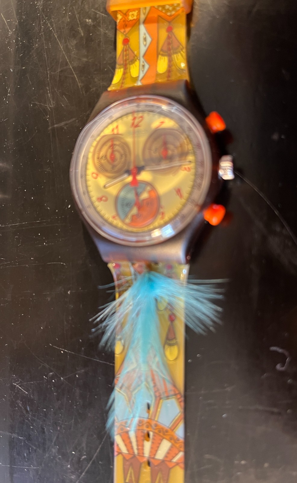 Dancing Feathers Model SCO100 (1994) Swatch Watch