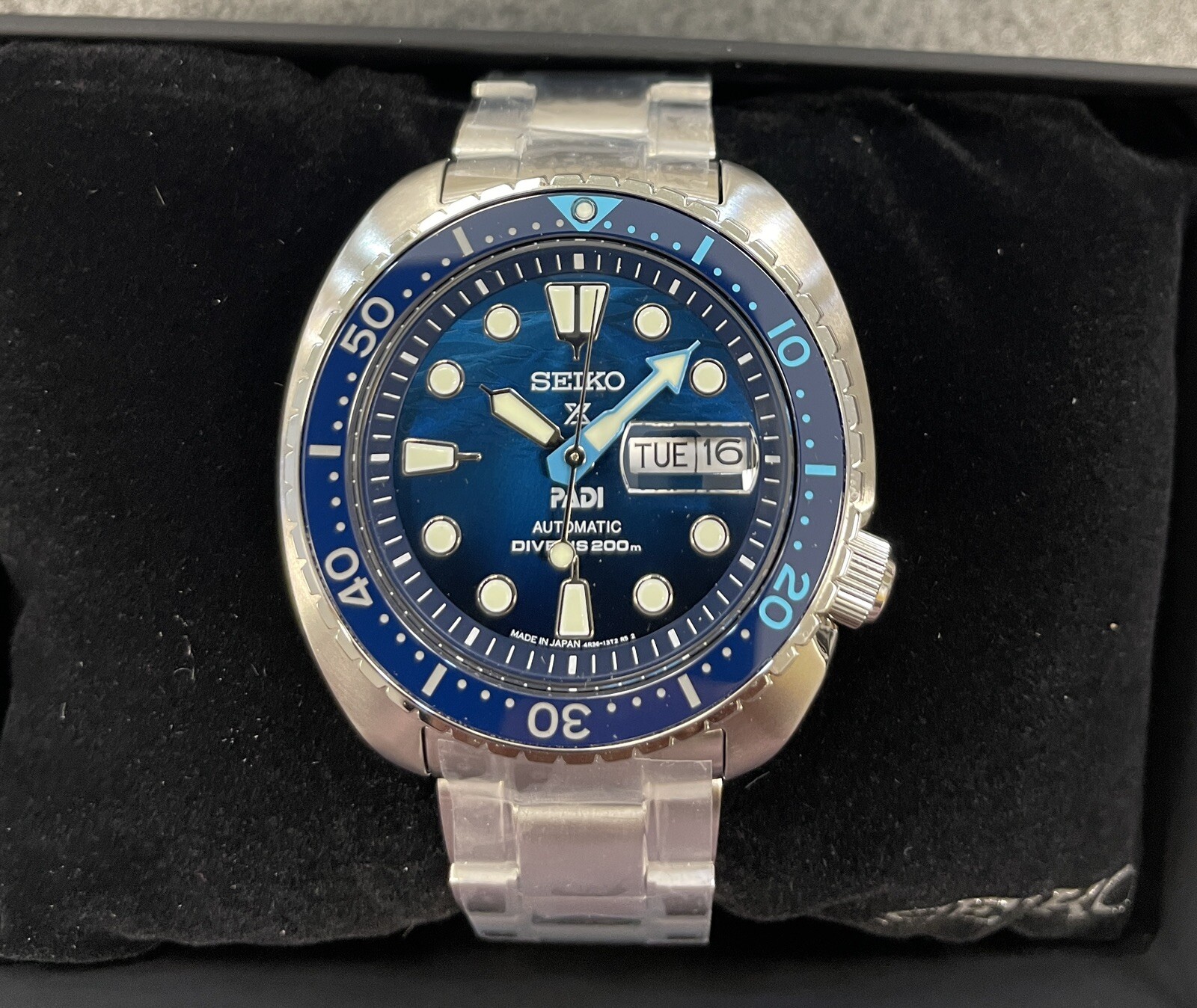 Seiko Men’s Prospex Great Blue Limited US Edition Automatic SRPK01 Made In Japan