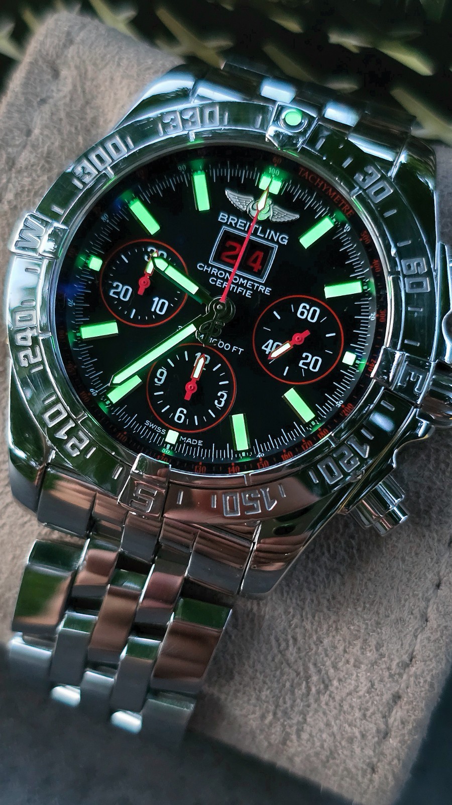 Breitling Blackbird ‘Red Strike’ Ultra Rare Limited Edition!