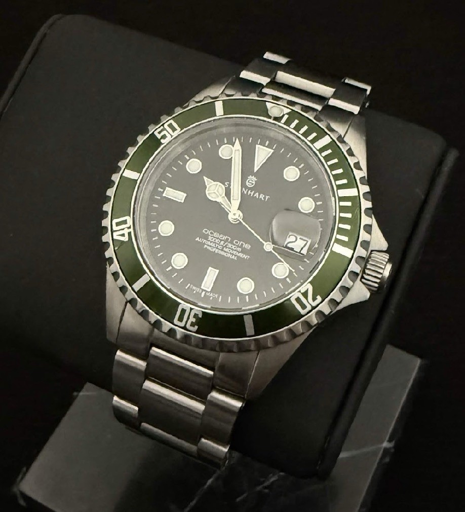 Steinhart OCEAN 1 42mm Automatic Diver Watch 103-0919 FULL SET Box And Papers