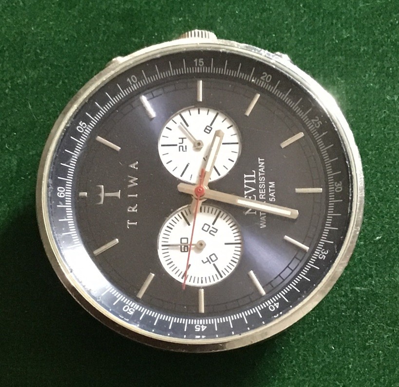 Triwa Nevil Men’s Watch Head Designed In Sweden Large Face Working Quartz S/r