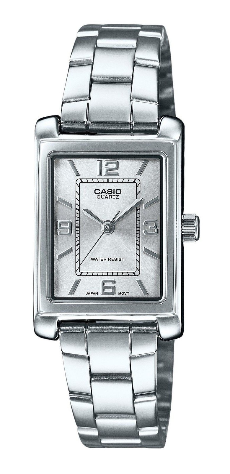 Casio Stainless Steel Silver Dial Quartz LTP-1234DD-7A Women’s Ladies Watch