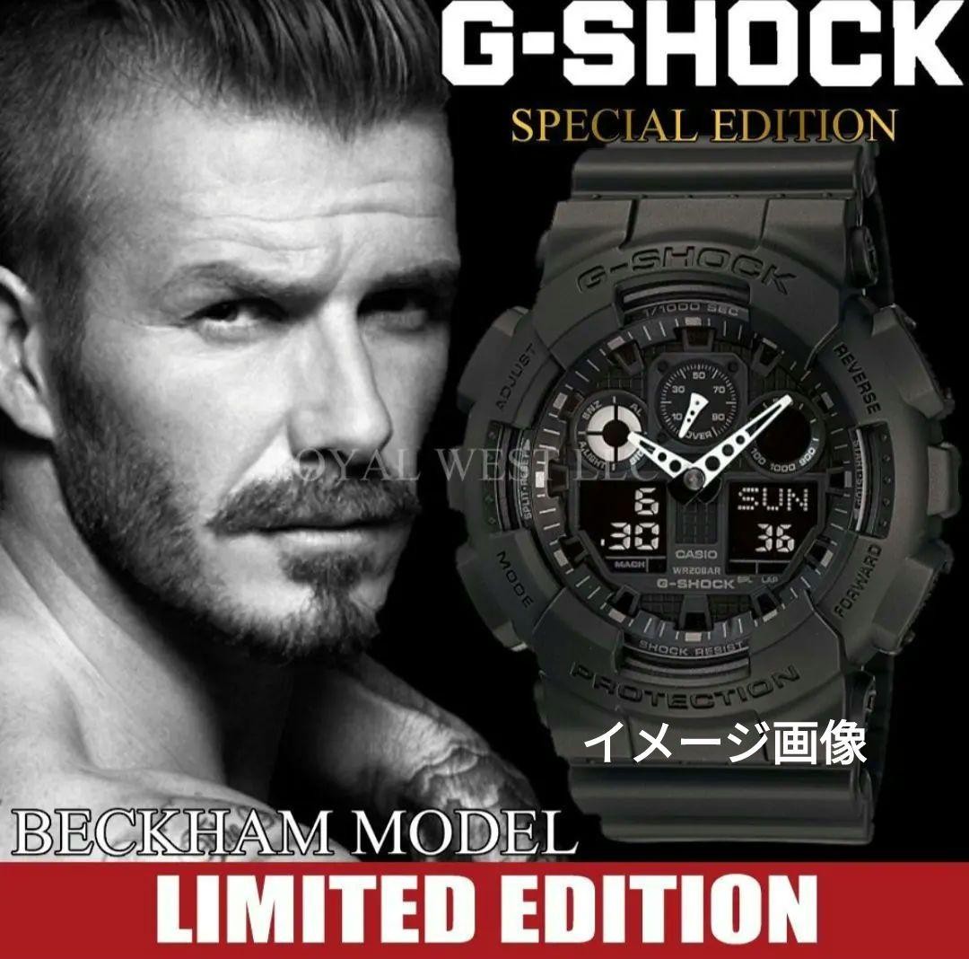 CASIO G-SHOCK GA-100 Matte Black