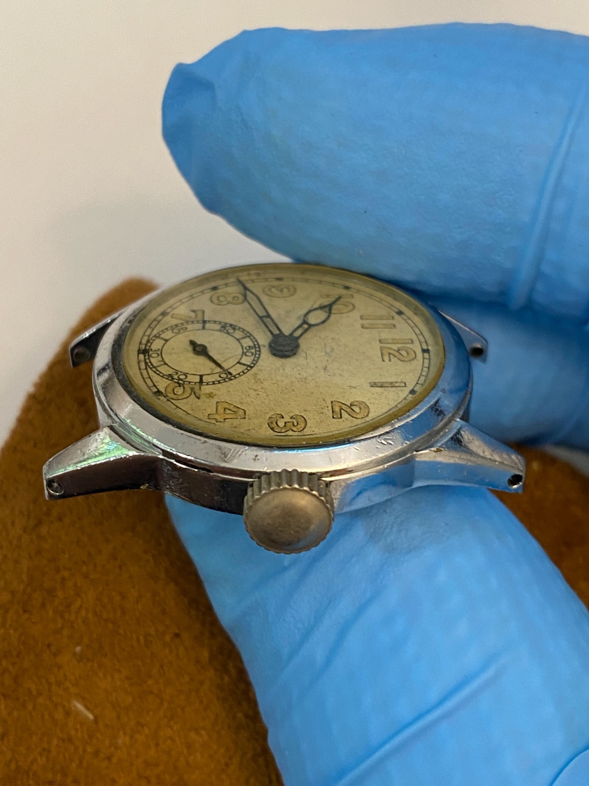 WWII ORD DEPT US Army Watch Hamilton 987A 17J OD-14354 Parts | Vintage Authentic