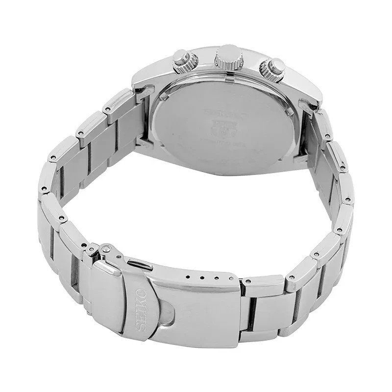 Seiko Chronograph SNN265P1 FC Barcelona Dual Tone Dial Gunmetal Stainless Steel
