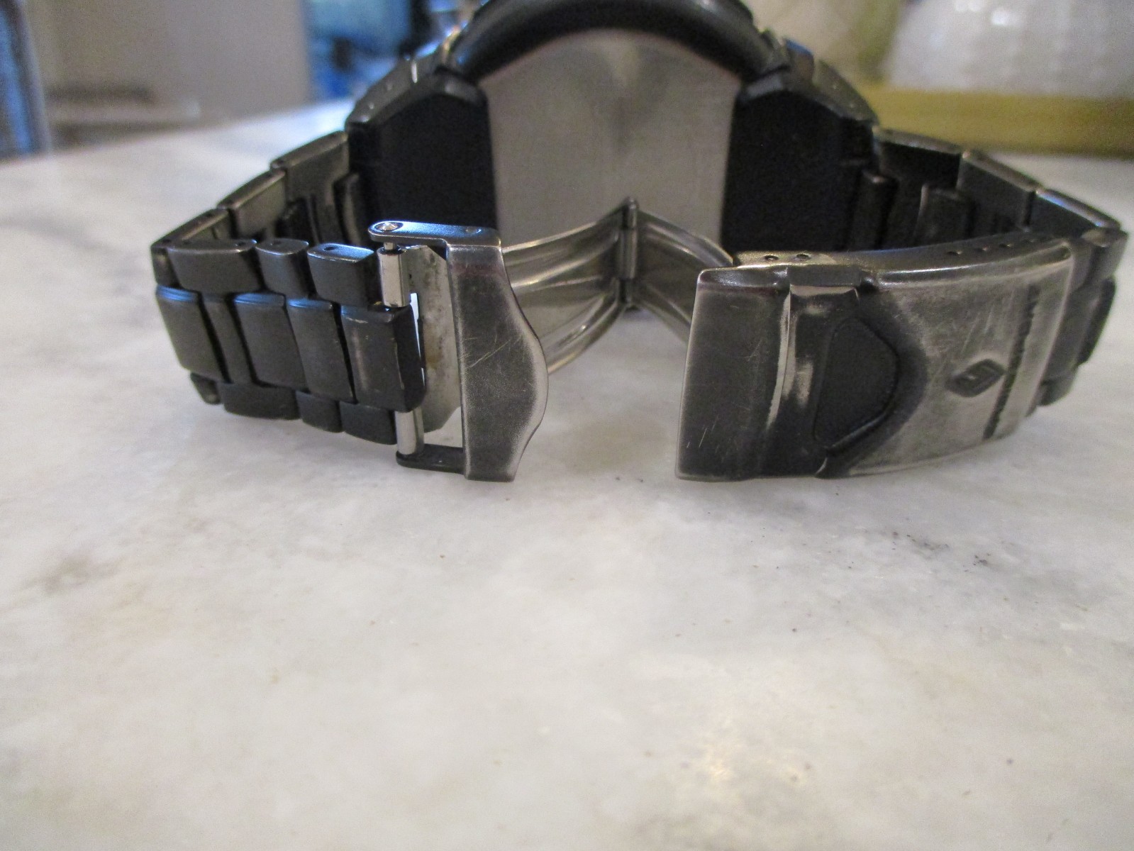 CASIO PRO TREK TOUGH SOLAR DIGITAL WATCH PRG-80YT BLACK 10 BAR – TITANIUM-WORKS!