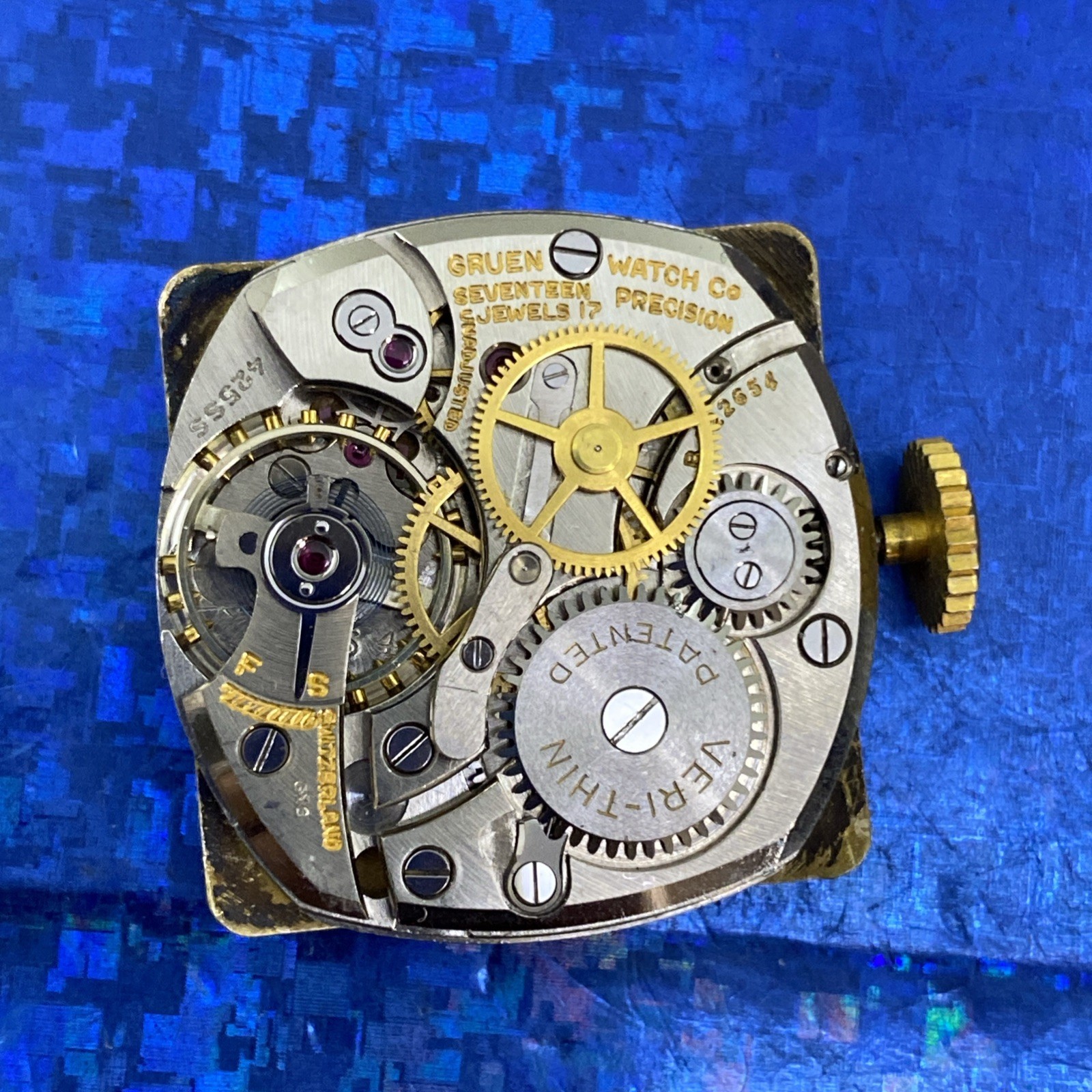 Vintage 1946 Man’s GRUEN Veri-Thin Stunning Case Fully Serviced 1 Year WARRANTY