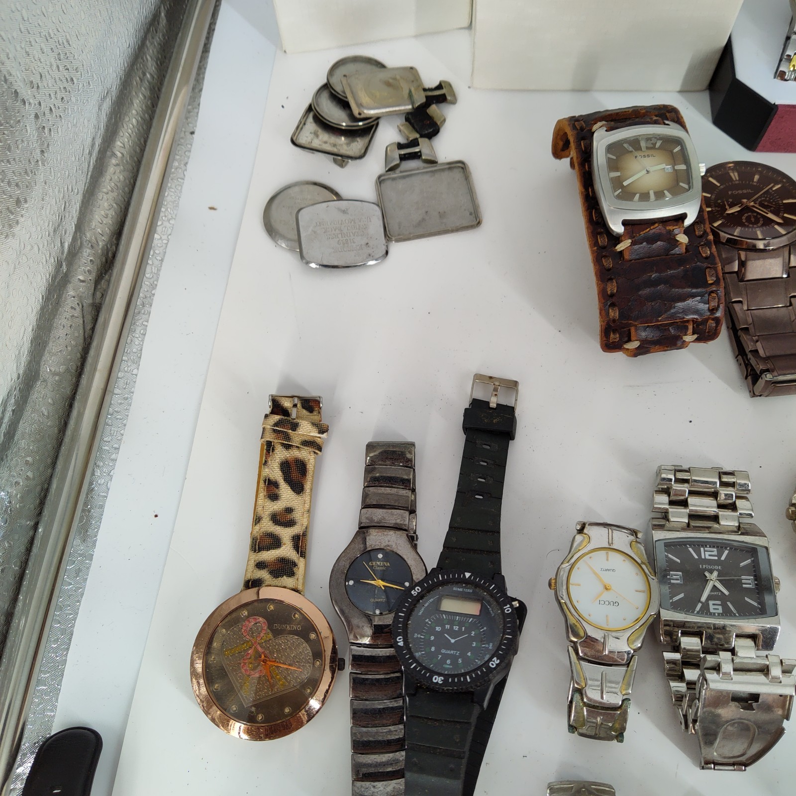 Lot of 15lbs 172 Assorted Watches Mens & Womens PARTS REPAIR