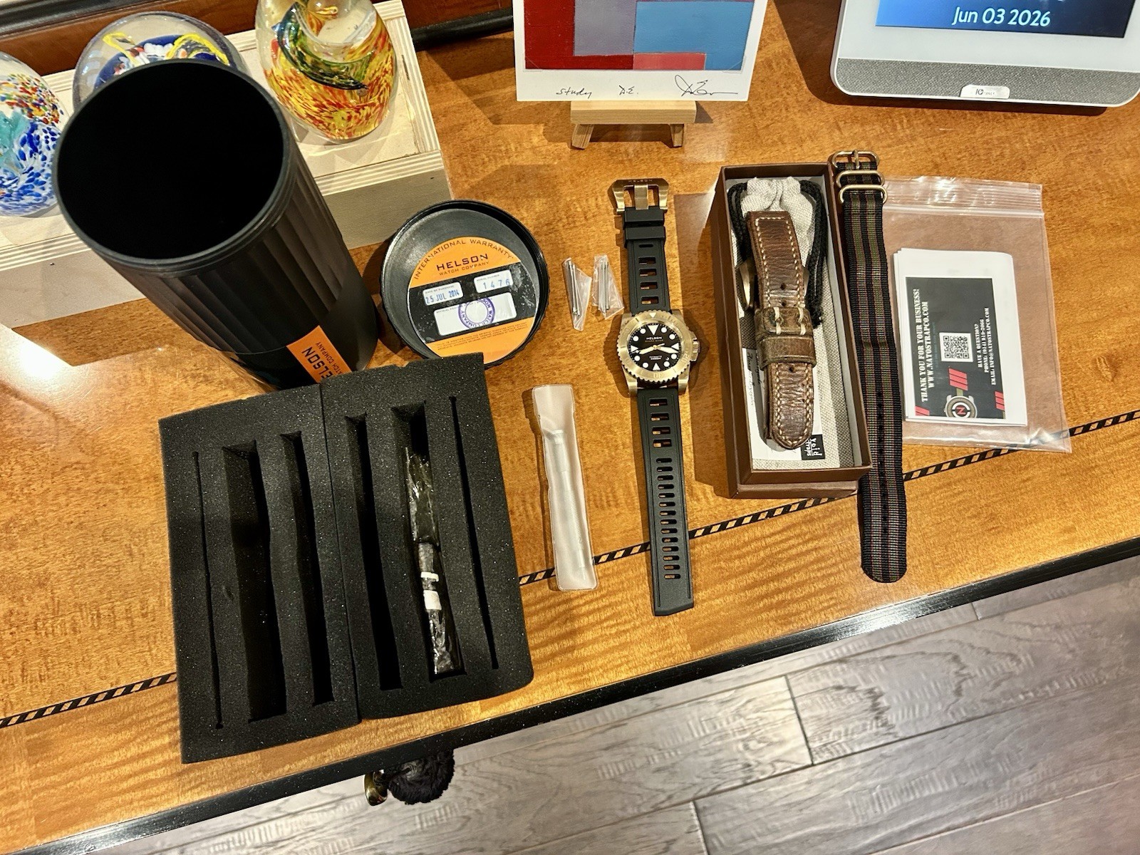 Helson Shark Diver Bronze 2000M | ETA 2824-2 | FULL KIT | RARE | 45MM