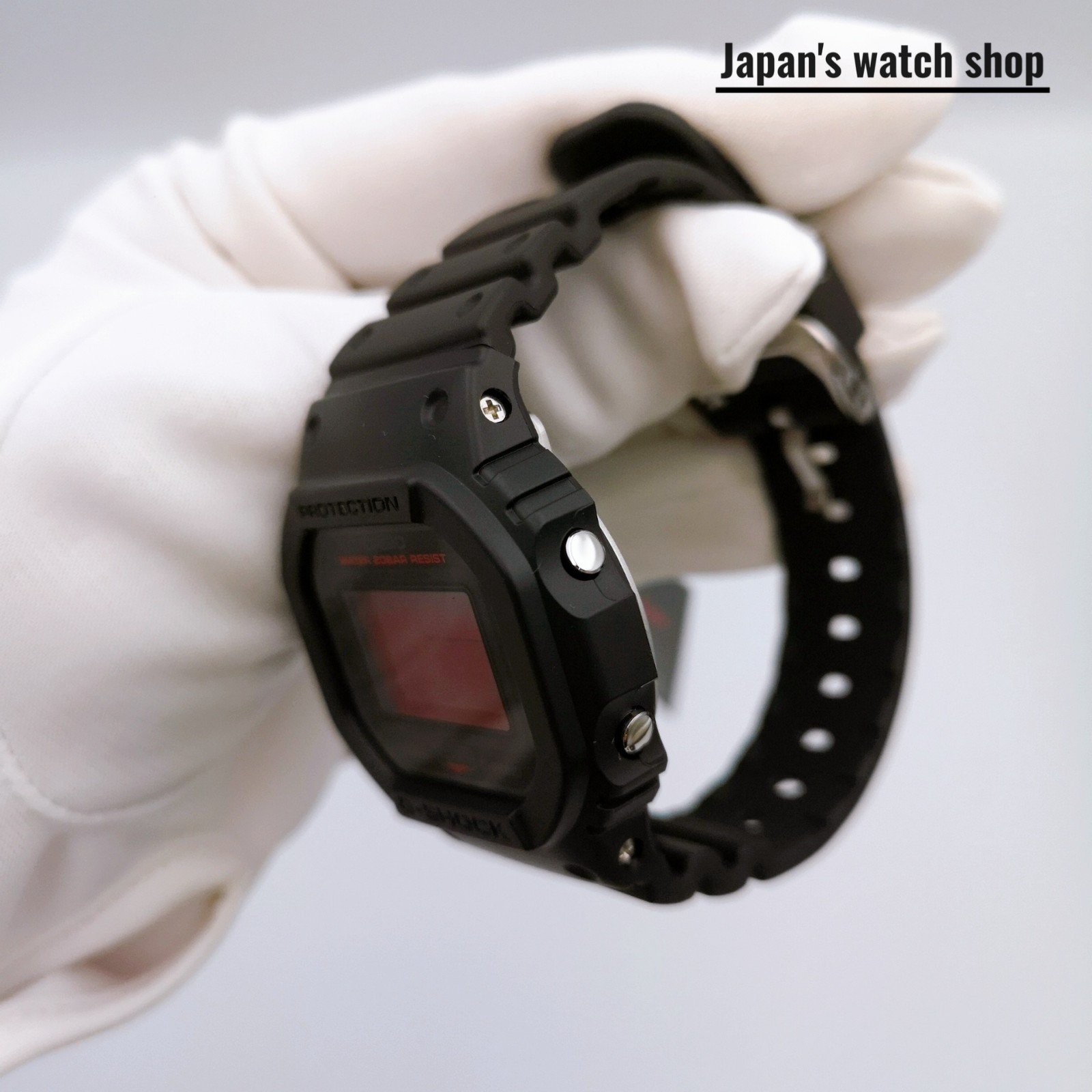 CASIO G-SHOCK DW-5600BBR-1JF Black Red Quartz Unisex Watch New in Box