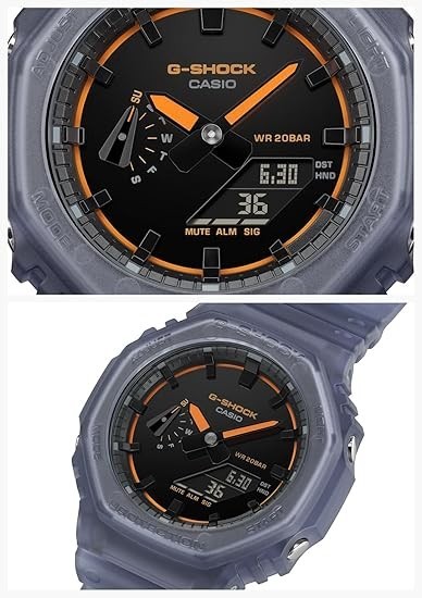 G-Shock GA-2100K-2AJF toughness 20 bar Wristwatch navy matte skeleton JPN