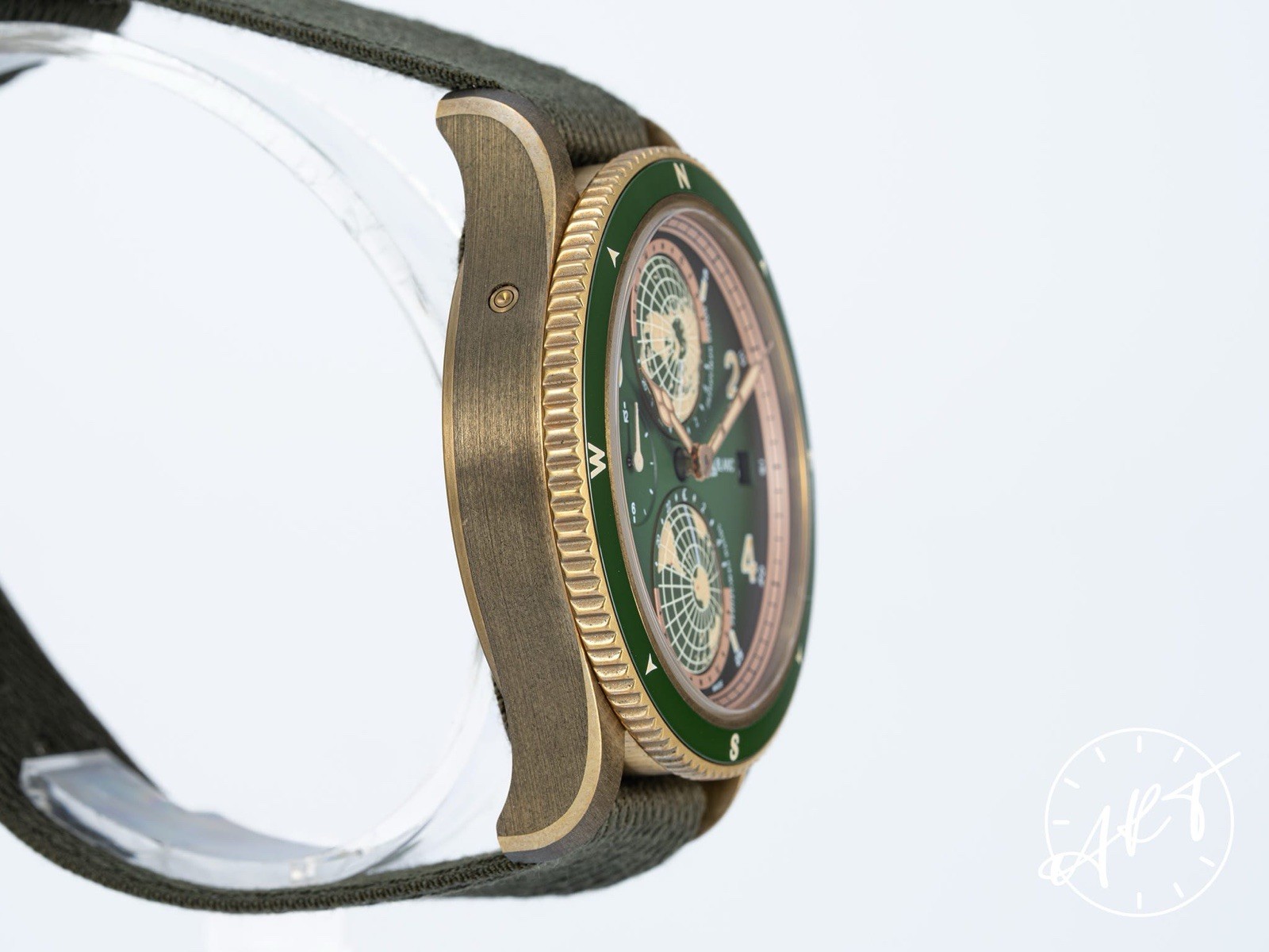 *Rare* NEW Montblanc 1858 Geosphere Bronze Limited Edition Watch 119909 w/ B&P