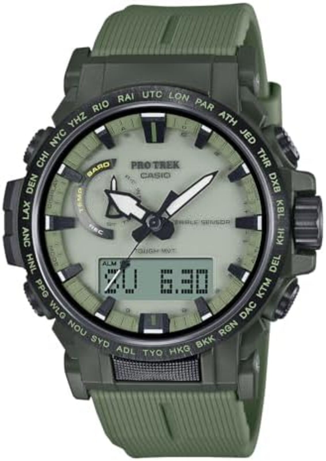CASIO PRO TREK PRW-61LD-3JF Climber Line Luminous Dial Solar Radio Watch F/S NEW