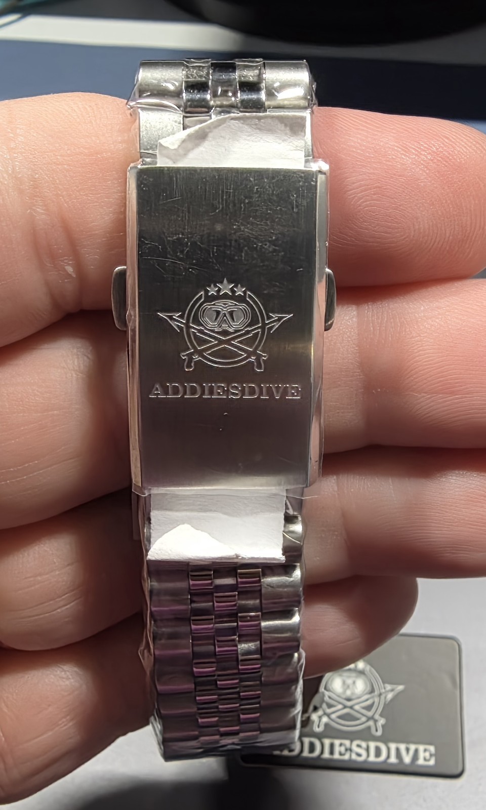 ADDIESDIVE AD2540 39mm Automatic Watch Red Wave Waterproof Citizen Miyota New