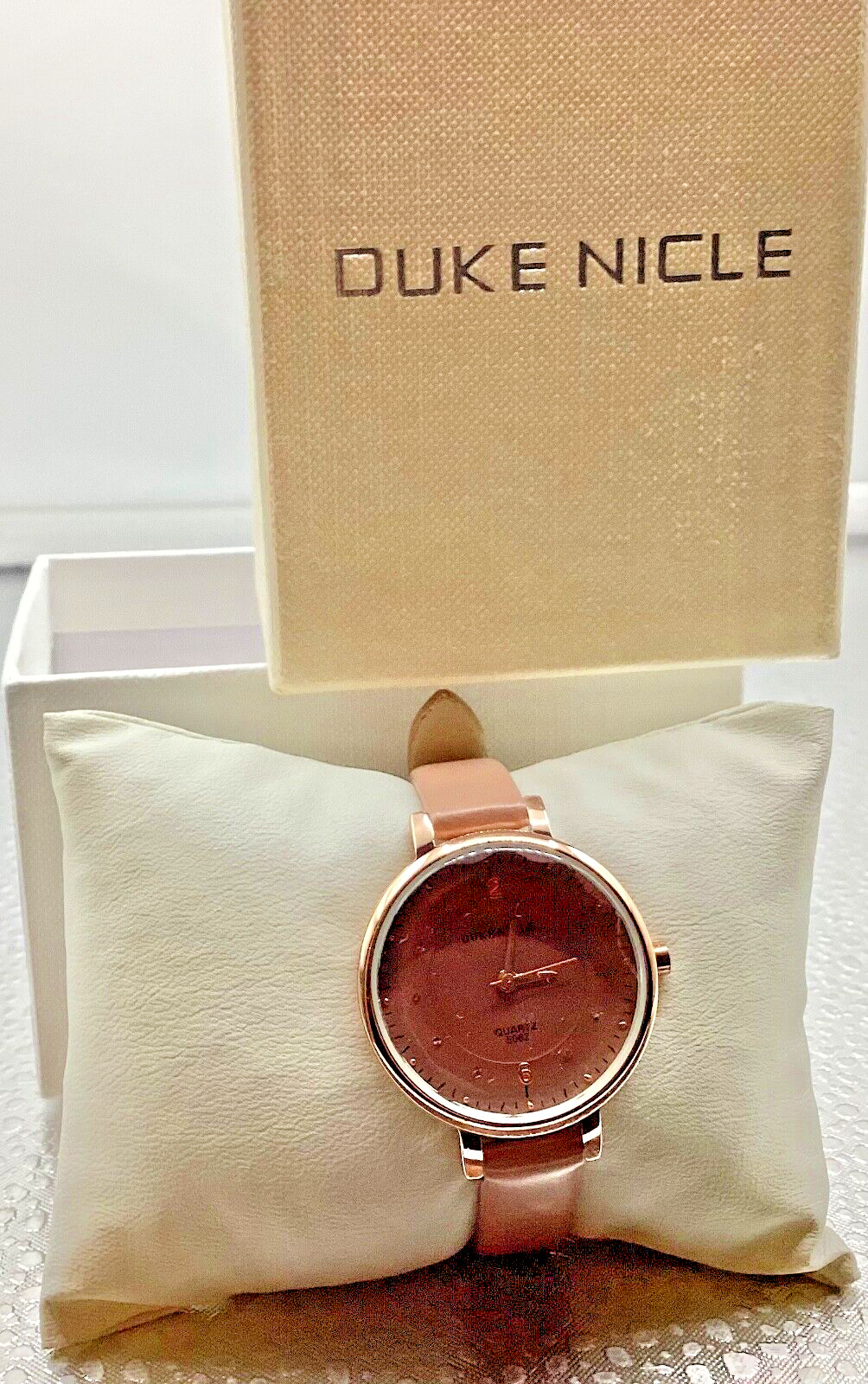 Duke Nicle Girls designer watch Light Brown