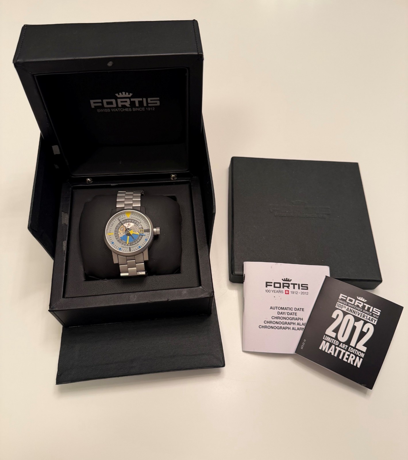 Fortis Limited Art Edition 2012 Mattern Automatic – only worn 2x and with Box