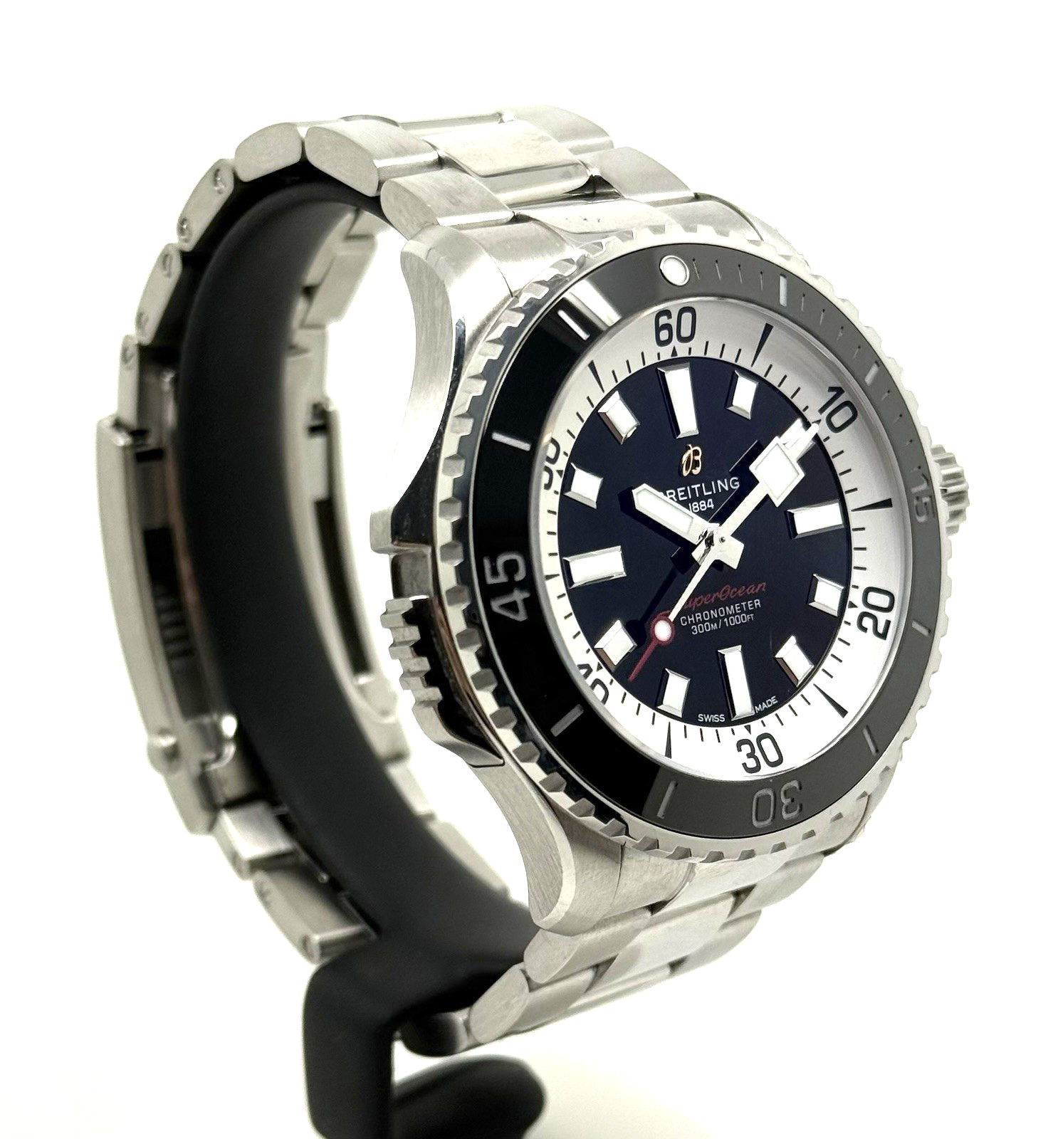 Breitling Superocean Automatic 46 A17378 Men’s Stainless Steel Watch B&P 2022