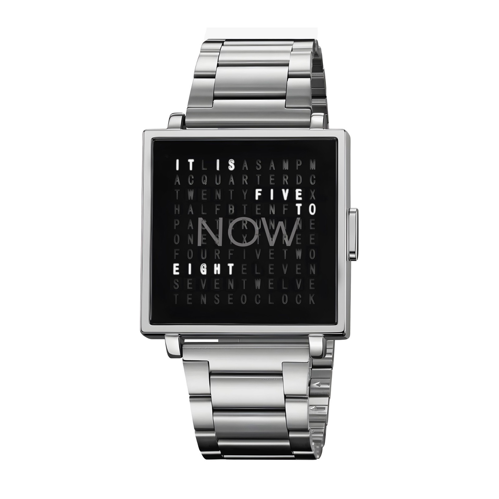 Enigma Watch | Text Display Watch | Shows Time in Words