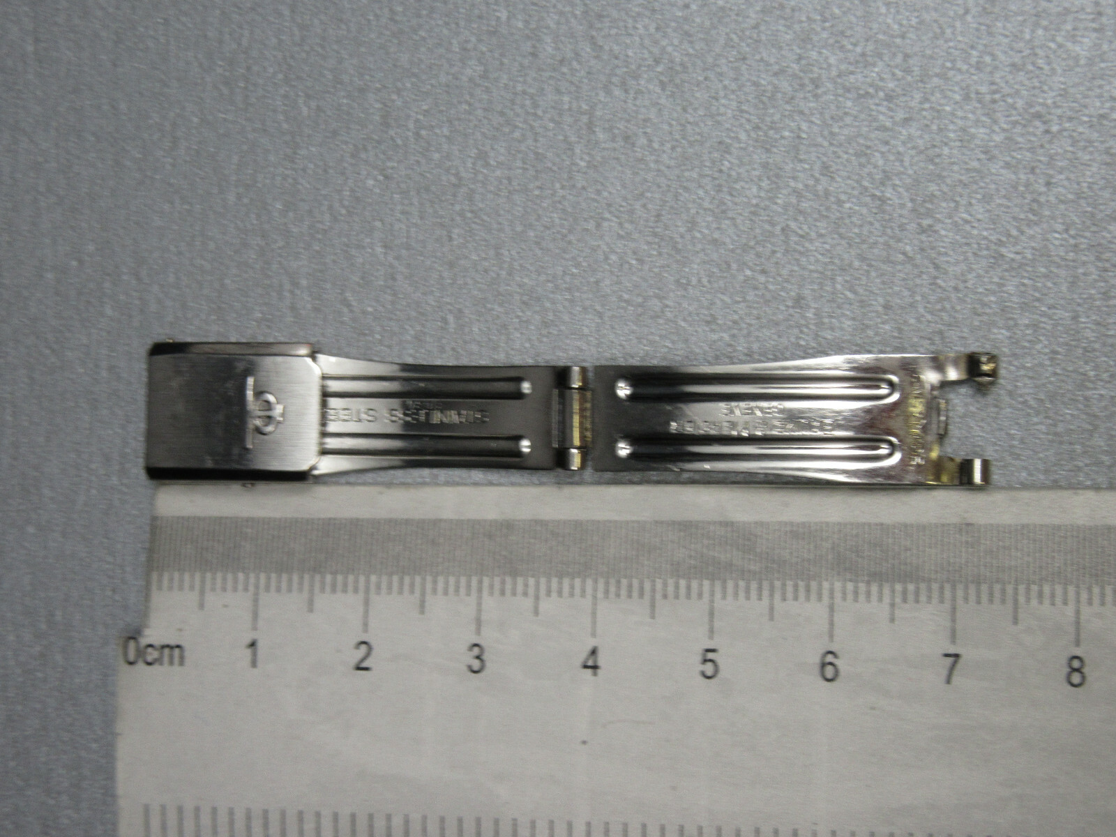 W335-1 ⭐⭐ Baume & Mercier Riviera Folding Clasp for Bracelet 0 15/32in Stainless