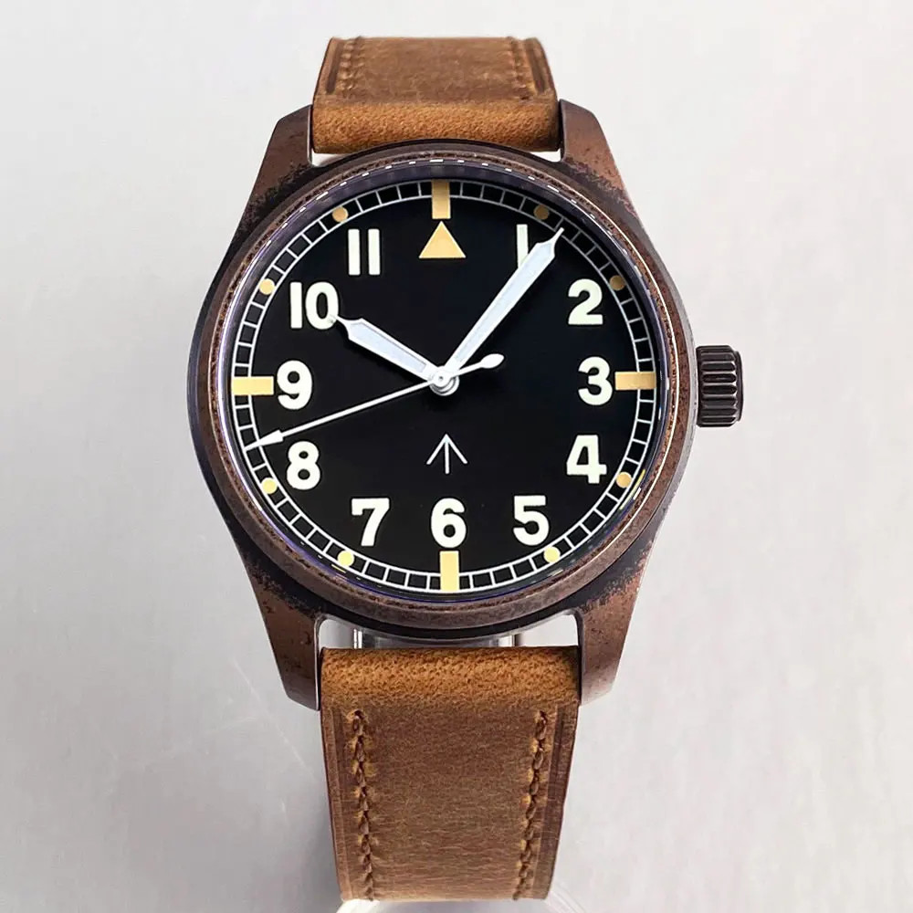 Tandorio 20ATM Pilot Retro Diver Automatic Men Watch For Japan NH35/Miyota 8215