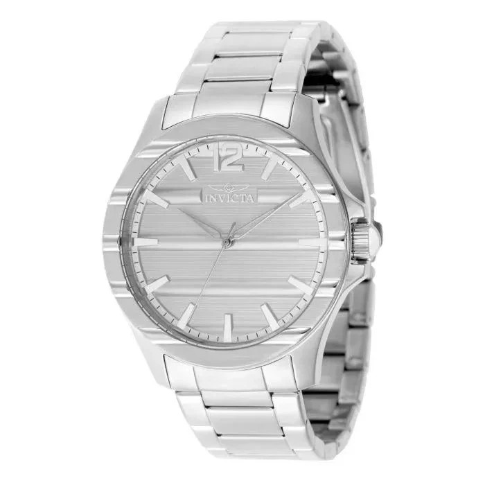 Invicta Men’s Watch Speedway Quartz Silver Dial Stainless Steel 43mm. 50329