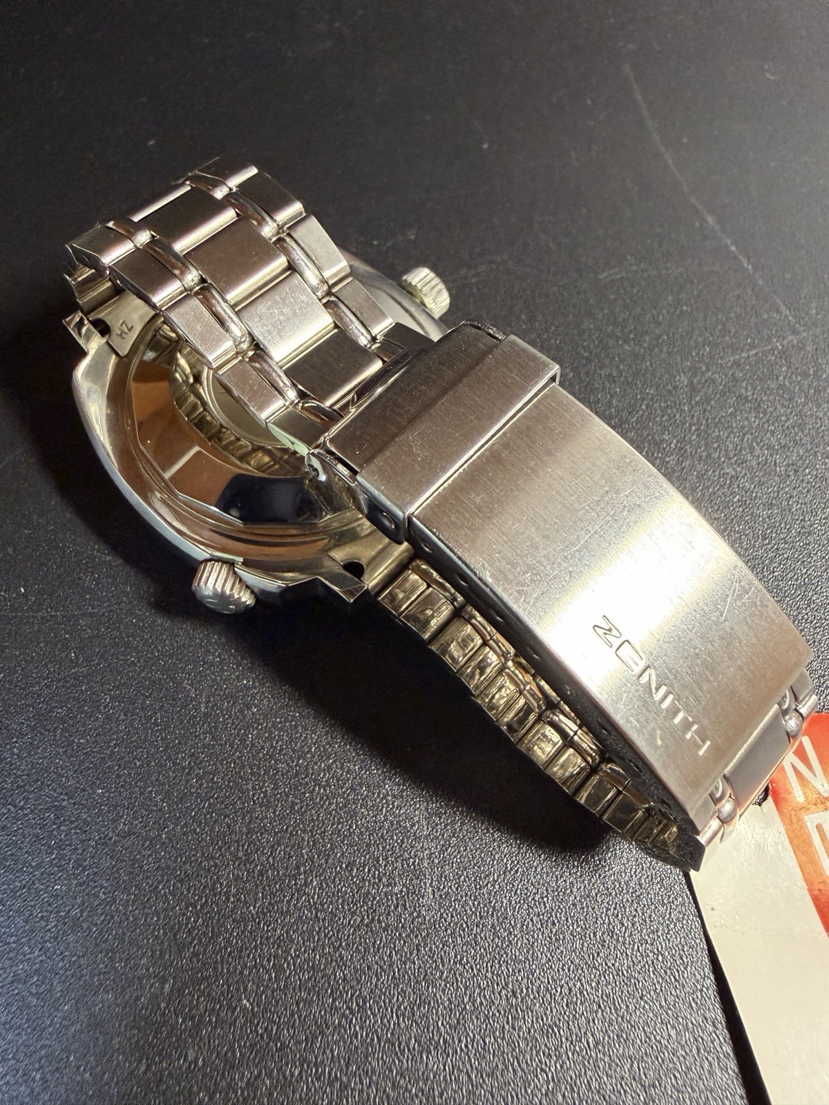 ZENITH Super Sub Sea A3635 Diver Automatic Gay Brothers Vintage 1970 Near NOS