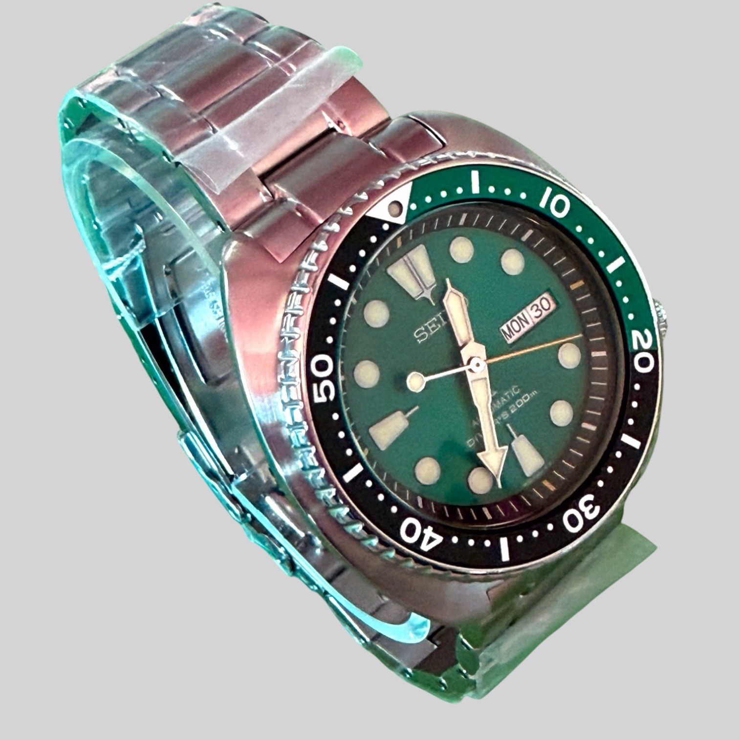 Seiko Prospex Turtle SRPB01K1 Green Dial LE NOS Full Kit – Rare Emerald Diver