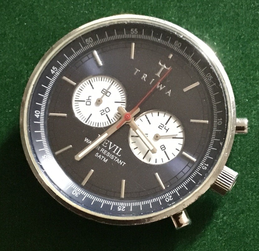 Triwa Nevil Men’s Watch Head Designed In Sweden Large Face Working Quartz S/r