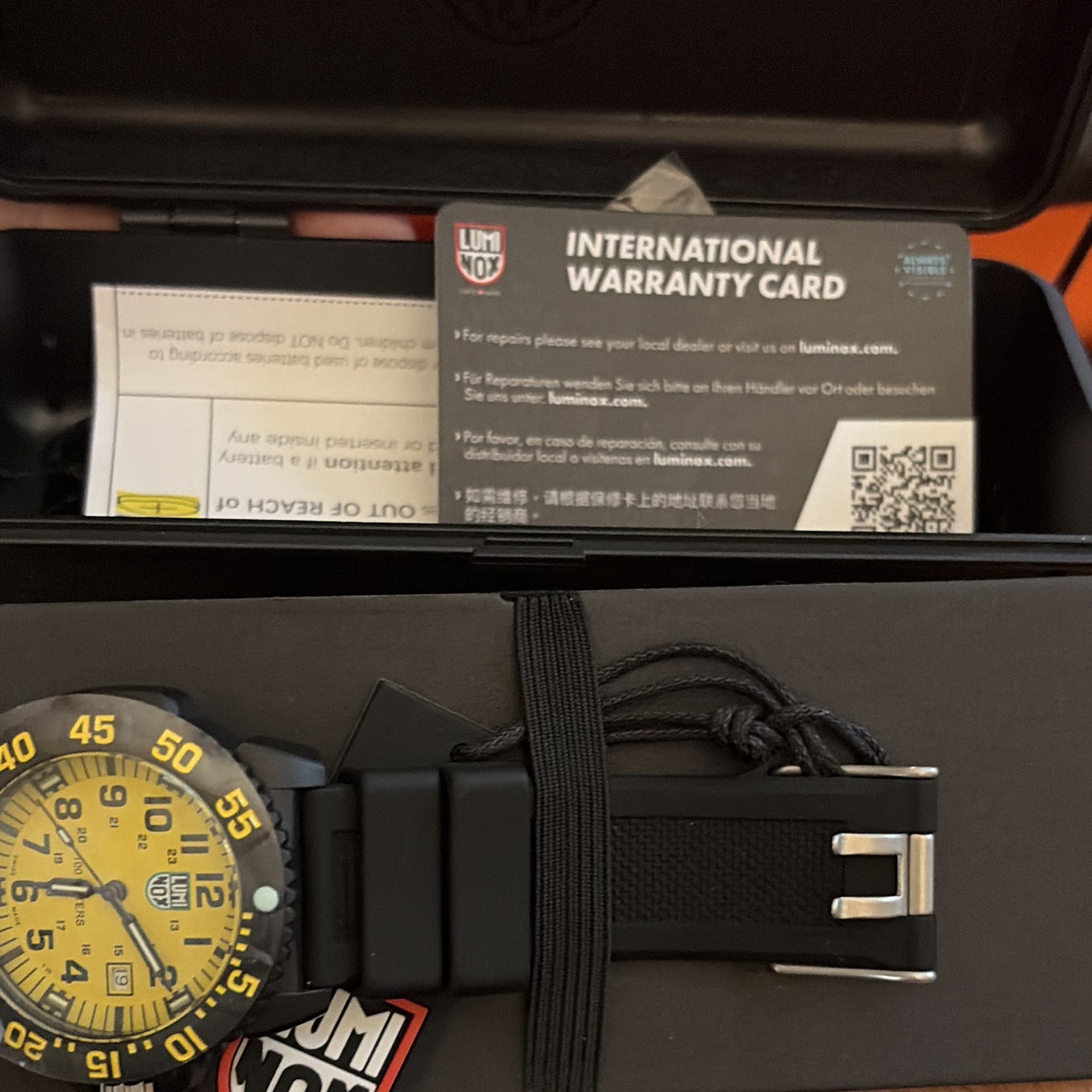 Luminox Leatherback Sea Turtle Men’s Quartz Analog 45mm WR 100m Box/Papers