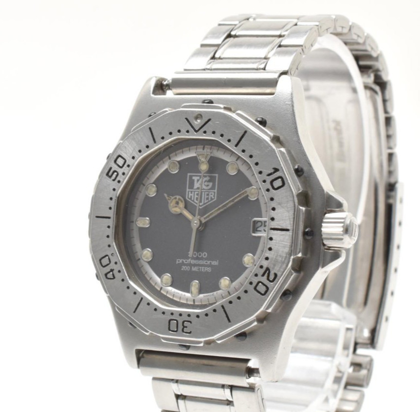 [EXC+4] TAG Heuer 3000 932.213 Gray Dial 200M Quartz Unisex Watch From JAPAN