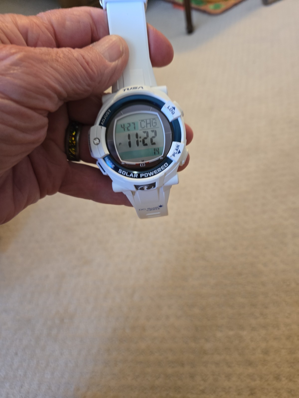 Tusa DC Solar Link Scuba Diving Computer with Bluetooth