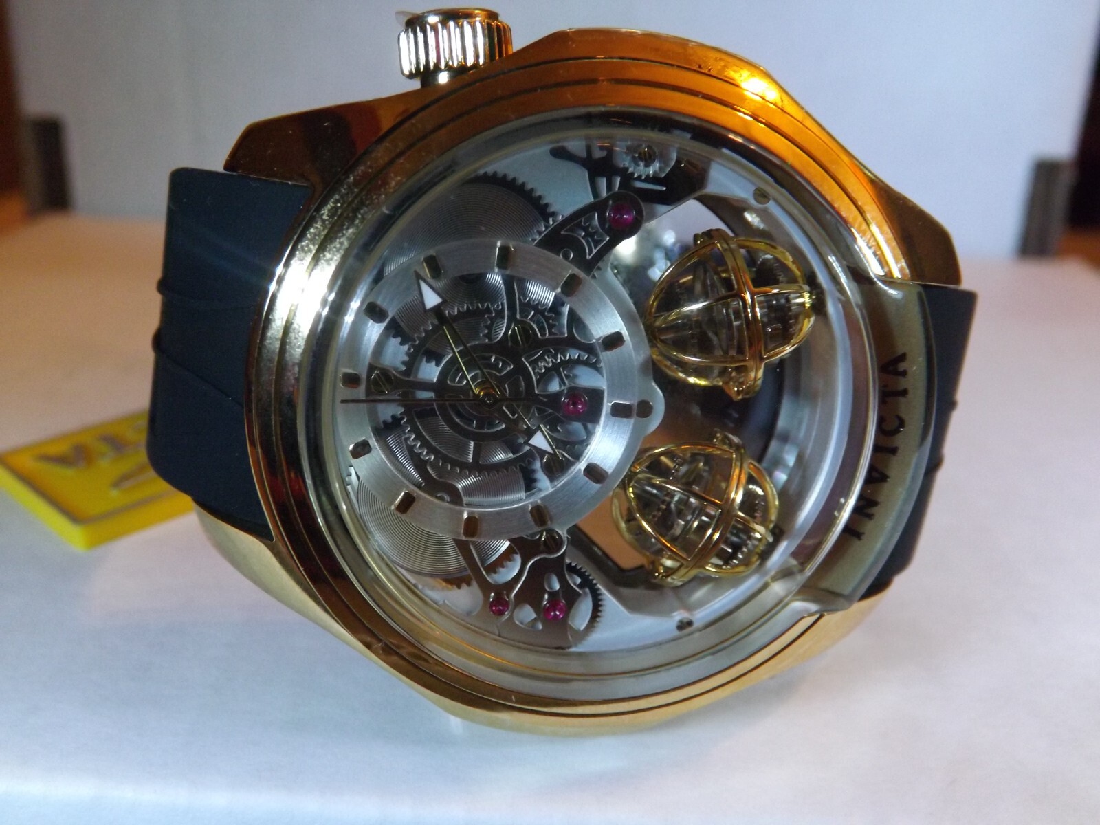 Invicta Mens Specialty Twin-Axis Watch (Model# 47375) Quartz – 30WR -Brand New