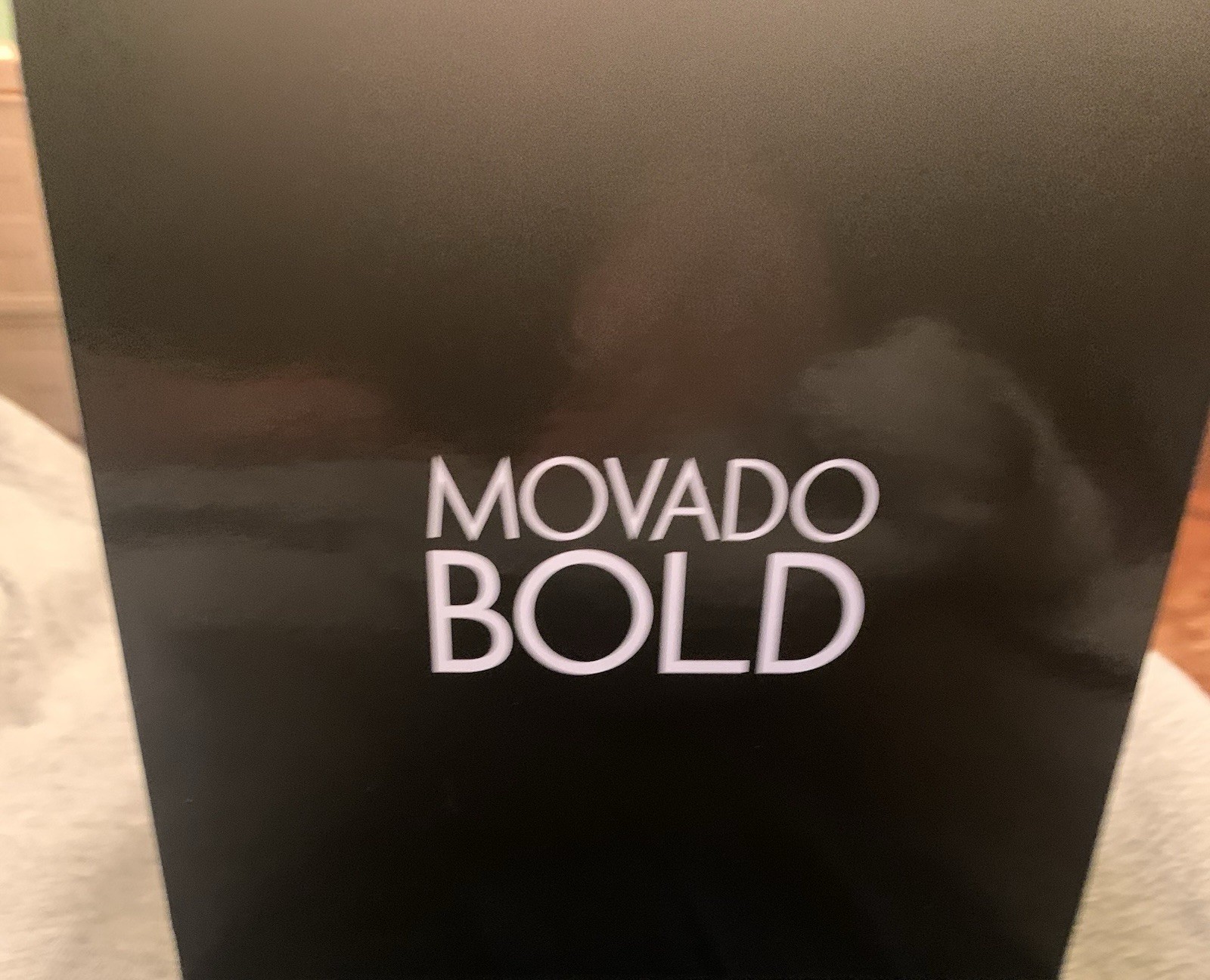 Movado Bold Men’s Chronograph Model #17016961 New In Box Needs Battery