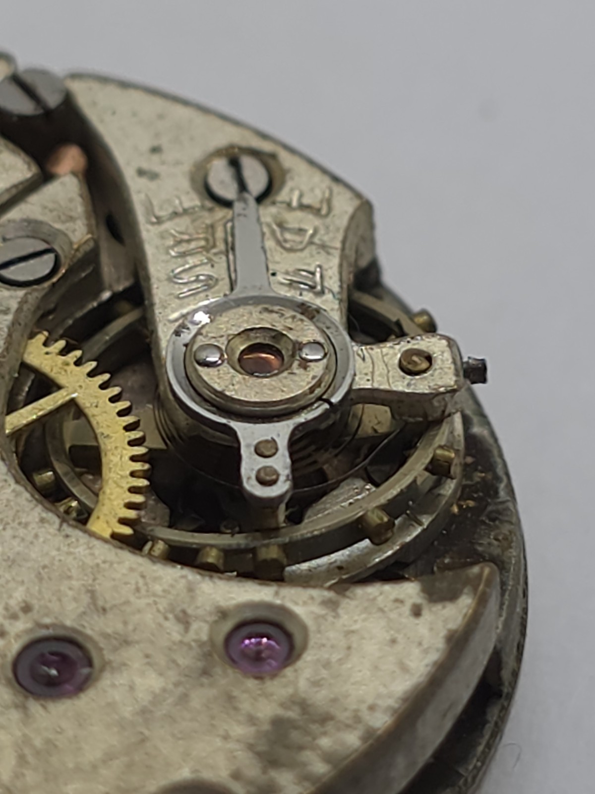 Vintage Watch Movement Cal. 233 CUPILLARD Main Spring Dial Parts From 1930’s